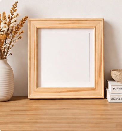 Bevelled - Rubberwood - Square